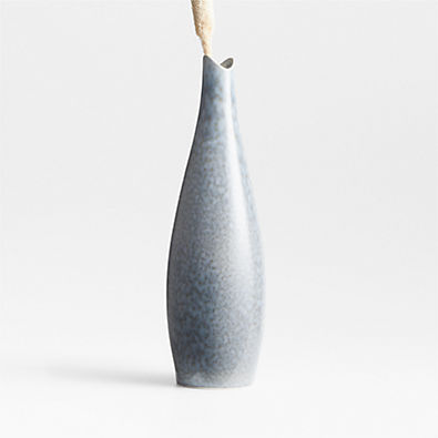 View Etten Light Blue Ceramic Vase 13" details
