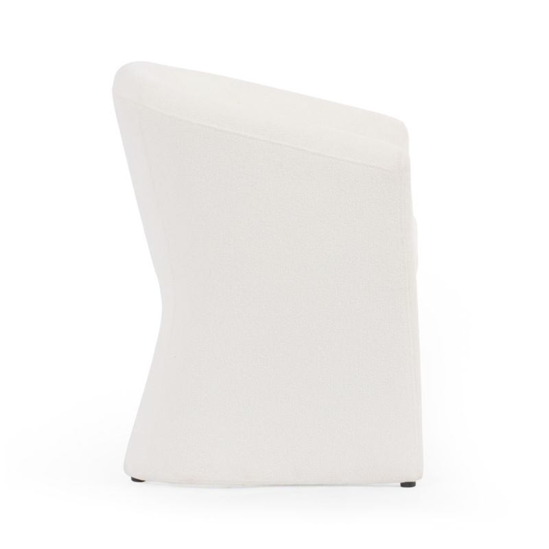 Eugenie Cream Upholstered Dining Chair - image 3 of 9