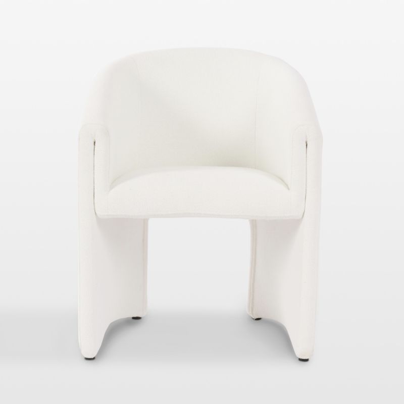 Eugenie Cream Upholstered Dining Chair - image 0 of 9