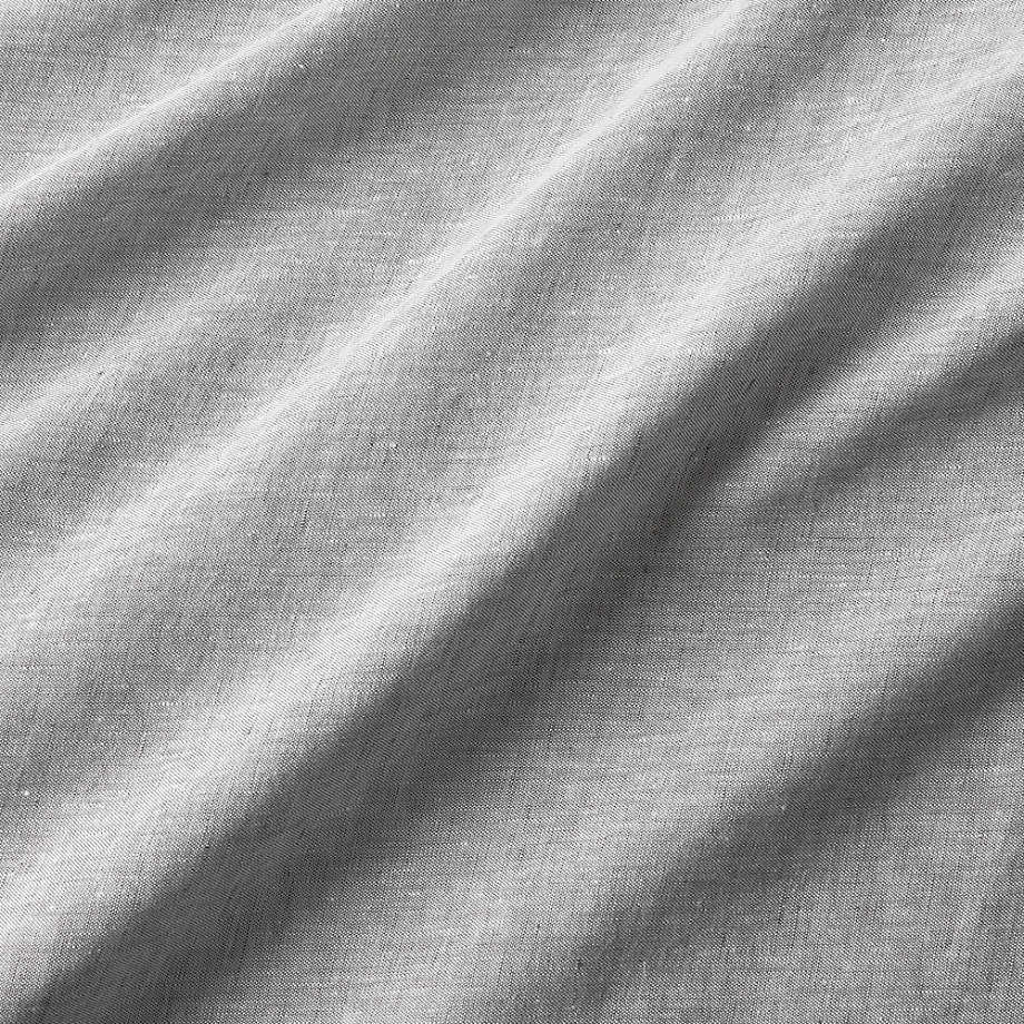 European Flax ®-Certified Linen Chambray Grey Standard Bed Pillow Sham