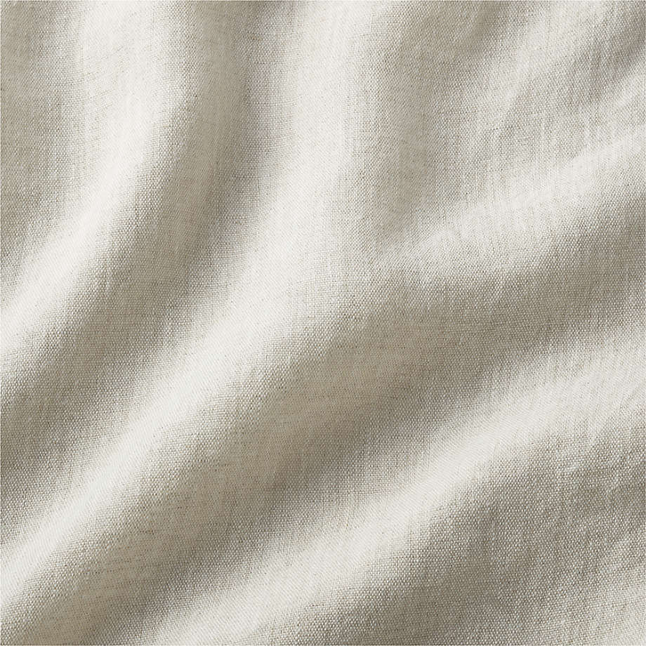 European Flax ®-Certified Linen Warm Natural Full/Queen Duvet Cover