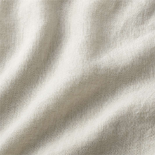 Aire Natural EUROPEAN FLAX ™-Certified Linen Warm Natural Full/Queen Duvet Cover