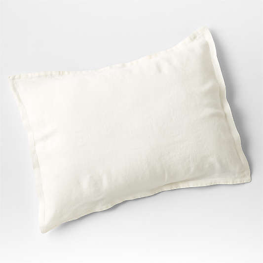 New Natural EUROPEAN FLAX ™-Certified Linen Pampas Ivory Euro Bed Pillow Sham