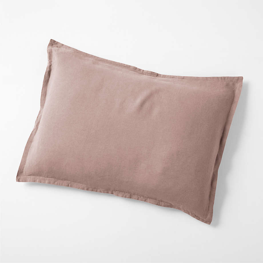 Pink velvet euro sham sale