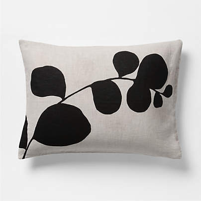 New Natural European Flax ™-Certified Linen Botanical Standard Bed Pillow Sham