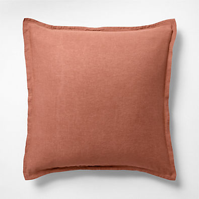 View Aire Natural EUROPEAN FLAX ™-Certified Linen Copper Euro Bed Pillow Sham details