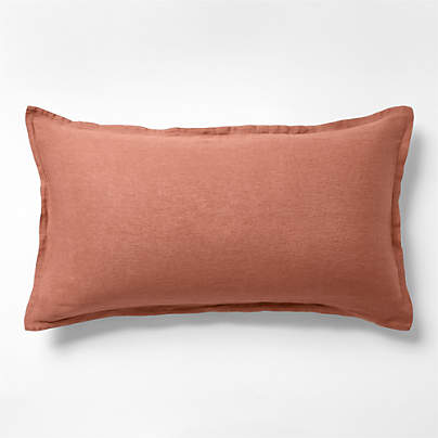 New Natural EUROPEAN FLAX ™-Certified Linen Copper King Bed Pillow Sham