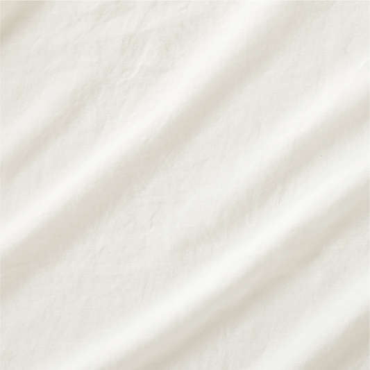 Aire Natural EUROPEAN FLAX ™-Certified Linen Pampas Ivory King Bed Sheet Set
