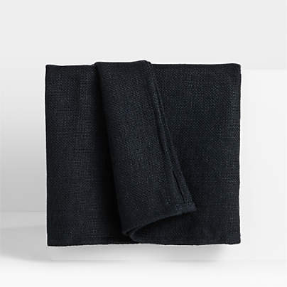EUROPEAN FLAX ™-Certified Linen Viscose Deep Indigo Full/Queen Bed Blanket