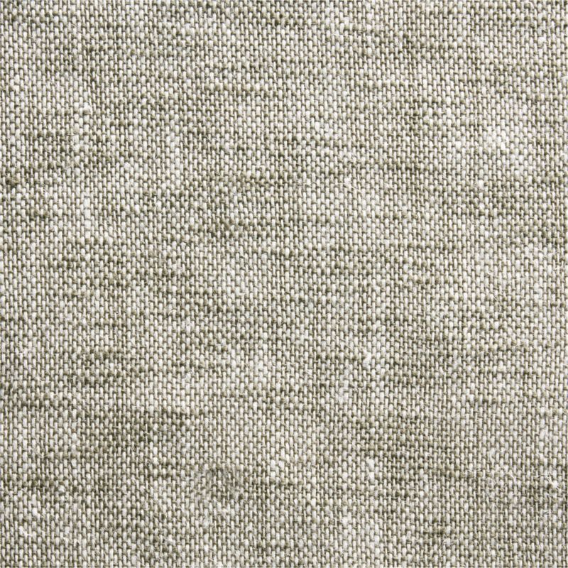 EUROPEAN FLAX ™-Certified Textured Linen Burnt Green Window Curtain Panel 48"x84" - image 4 of 6