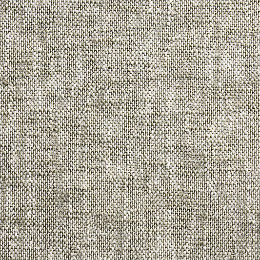 EUROPEAN FLAX ™-Certified Textured Linen Burnt Green Window Curtain Panel 48"x108"