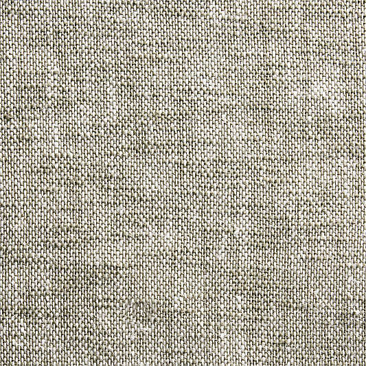 EUROPEAN FLAX ™-Certified Textured Linen Burnt Green Window Curtain Panel