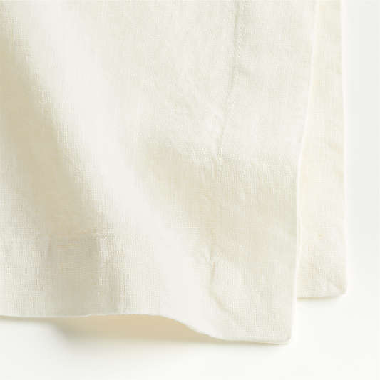 Marin Arctic Ivory EUROPEAN FLAX ™-Certified Linen Napkin