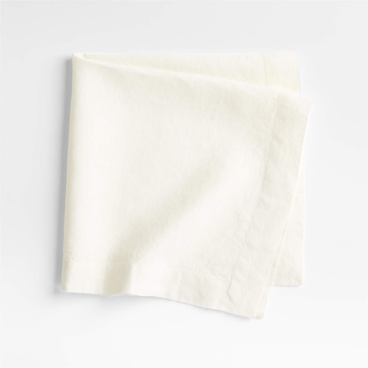 Marin Arctic Ivory EUROPEAN FLAX Certified Linen Napkin + Reviews