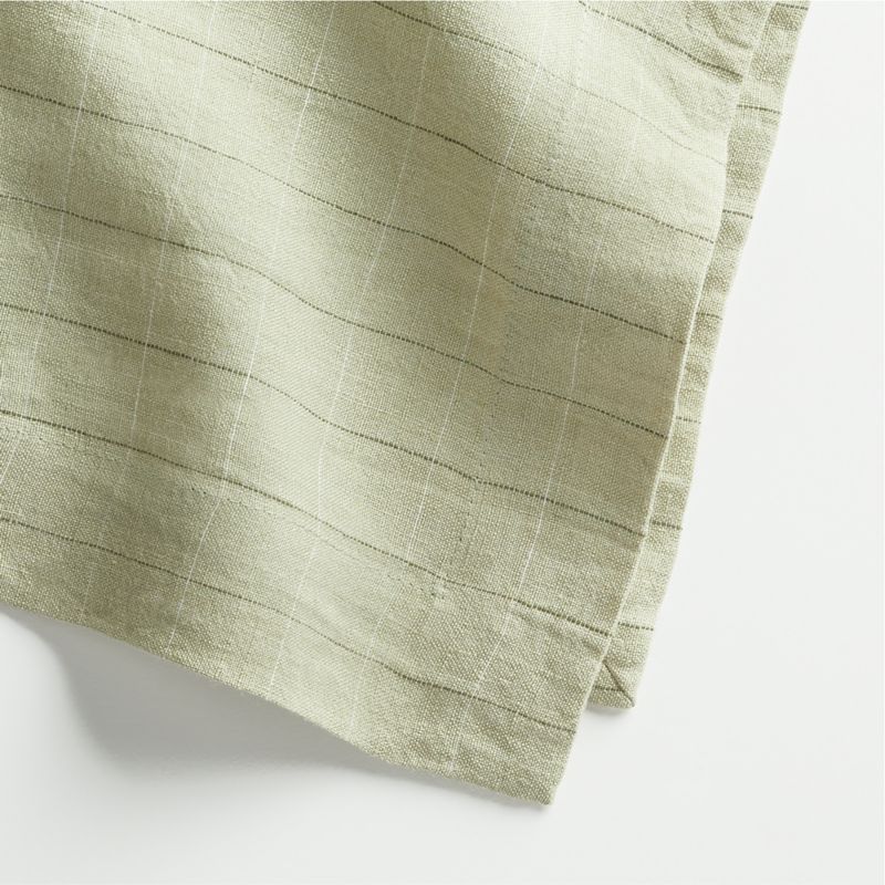 Marin European Flax ™-Certified Linen Windowpane Napkin