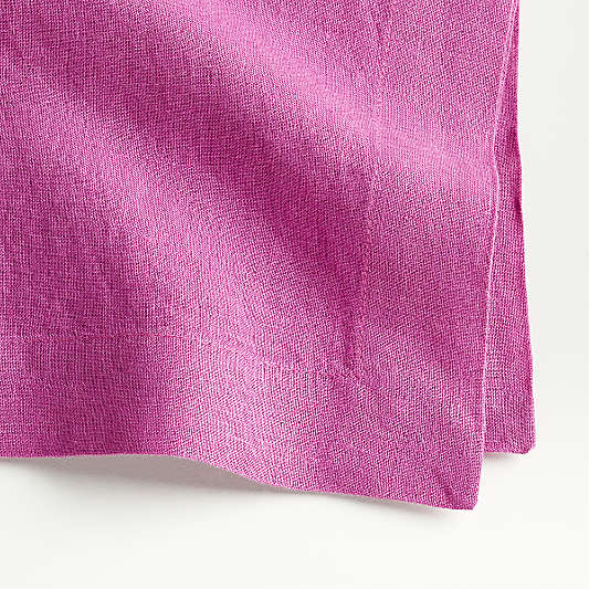 Marin Orchid Purple EUROPEAN FLAX ™-Certified Linen Napkin