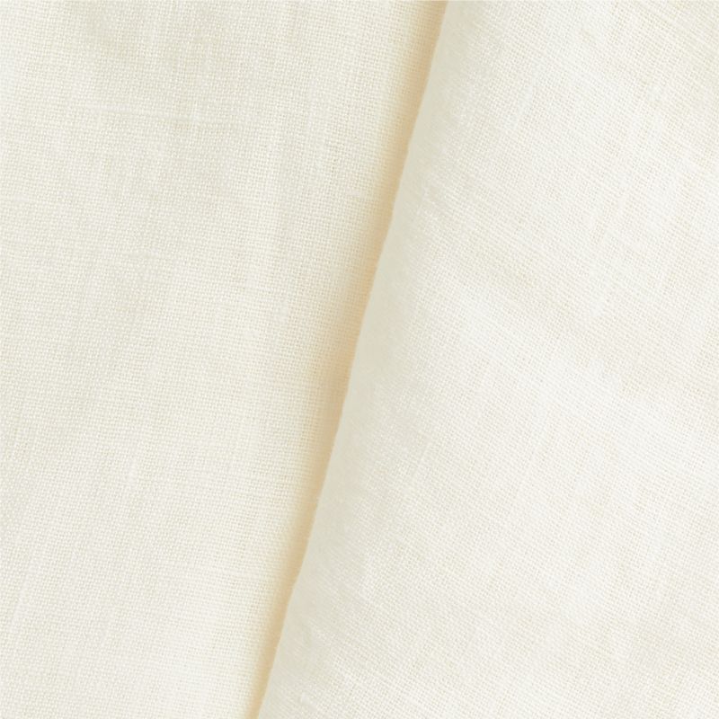 Marin Arctic Ivory EUROPEAN FLAX ™-Certified Linen Oversized Tablecloth