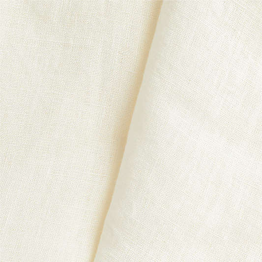 Marin Arctic Ivory EUROPEAN FLAX ™-Certified Linen Oversized Tablecloth