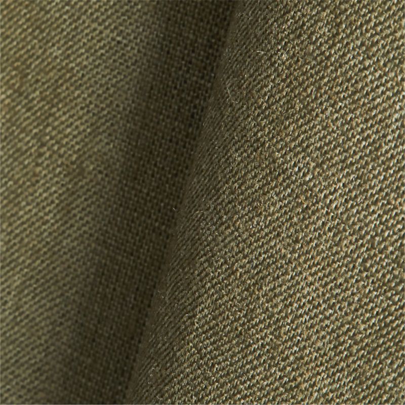 Marin Desert Green Oversized European Flax ®-Certified Linen Tablecloth