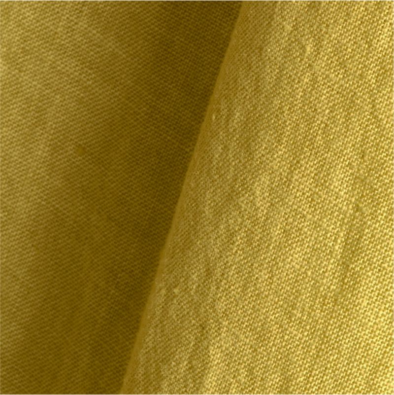 Marin Olive Yellow Oversized EUROPEAN FLAX ™-Certified Linen Tablecloth - image 1 of 3