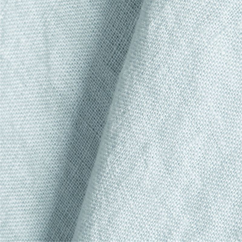 Marin Quiet Blue Oversized European Flax ®-Certified Linen Tablecloth