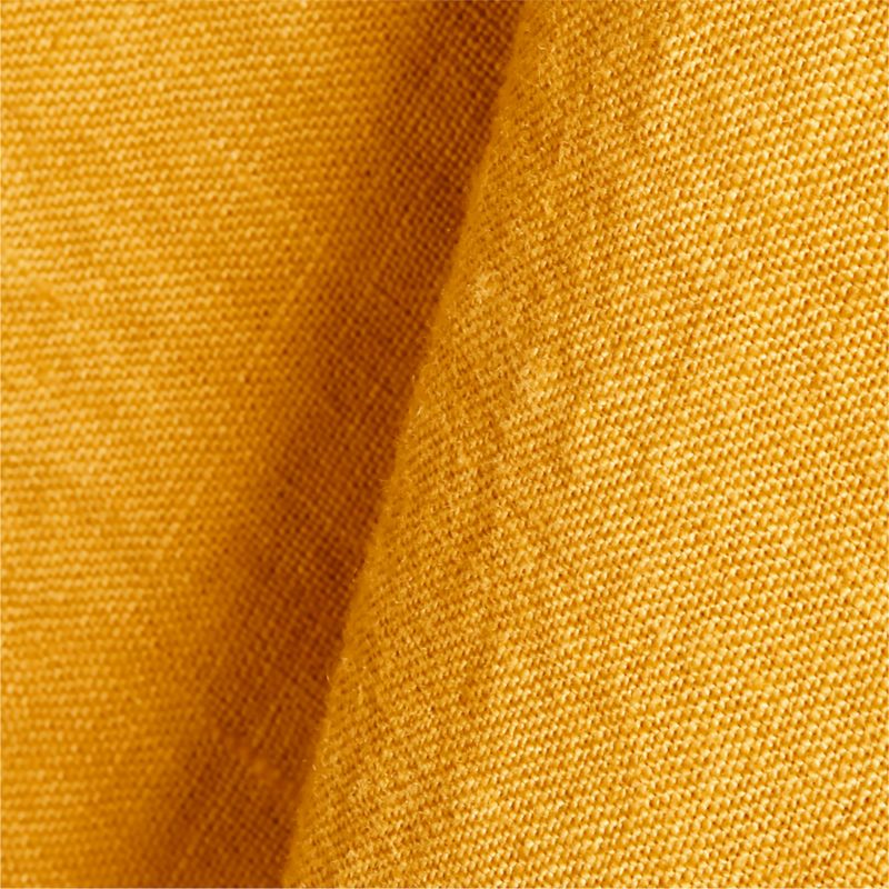 Marin Saffron Yellow Oversized European Flax ®-Certified Linen Tablecloth