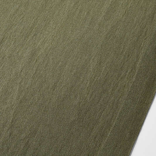 Marin 120" Desert Green EUROPEAN FLAX ™-Certified Linen Table Runner