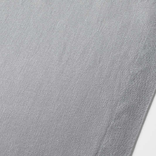 Marin 120" Metal Grey EUROPEAN FLAX ™-Certified Linen Table Runner