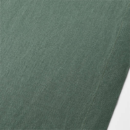 Marin 120" Pine Green EUROPEAN FLAX ™-Certified Linen Table Runner