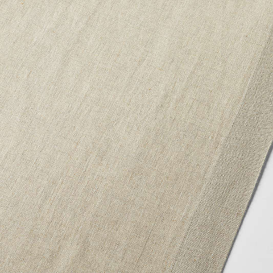 Marin 120" Warm Natural EUROPEAN FLAX ™-Certified Linen Table Runner