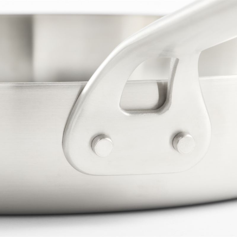 Crate & Barrel EvenCook Stainless™ 10" Stainless Steel Fry Pan - image 2 of 3