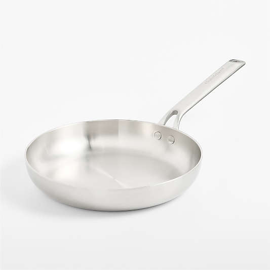 Crate & Barrel EvenCook Stainless™ 10" Stainless Steel Fry Pan