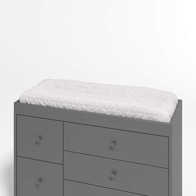 crate and barrel changing table