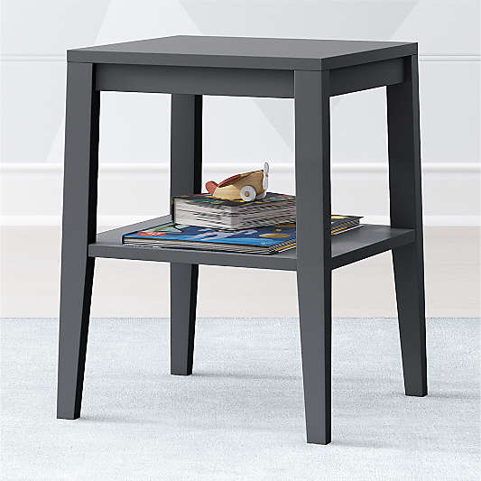 Kids Ever Simple Charcoal Nightstand