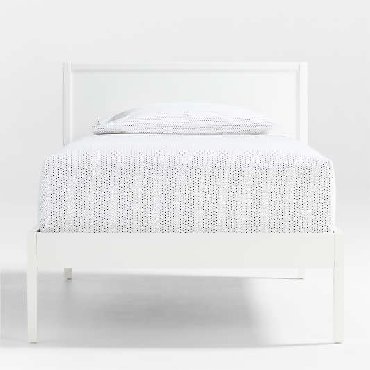 White Beds Crate & Barrel