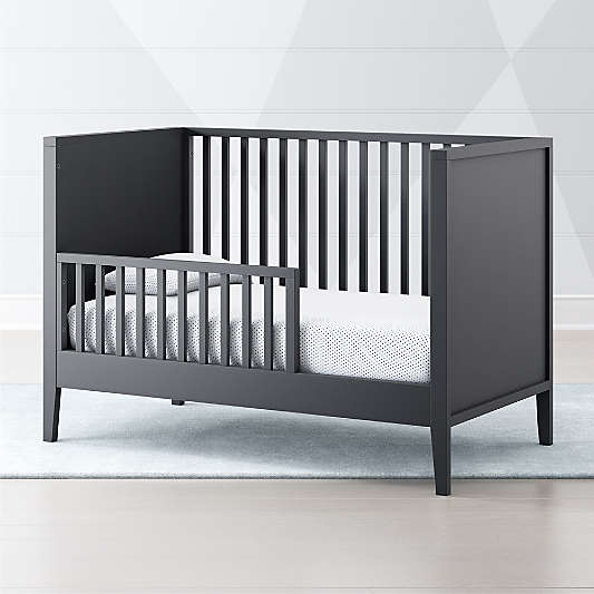 Ever Simple Charcoal Toddler Bed Rail