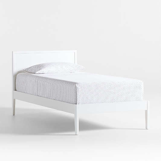 White Beds Crate & Barrel