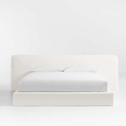 Ever White Slipcover King Bed by Leanne Ford