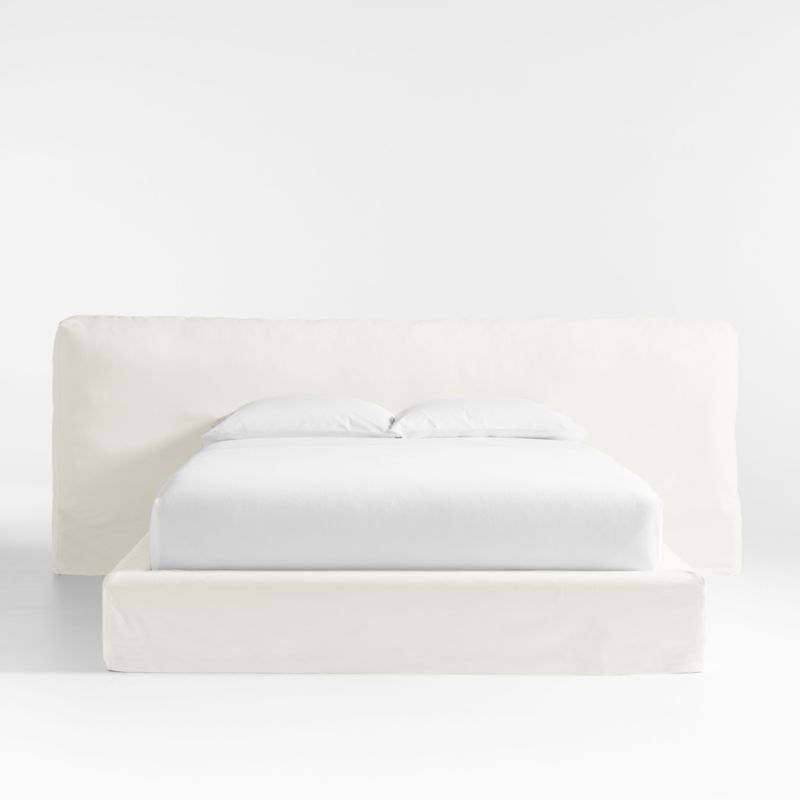 Ever White Slipcover Queen Bed by Leanne Ford