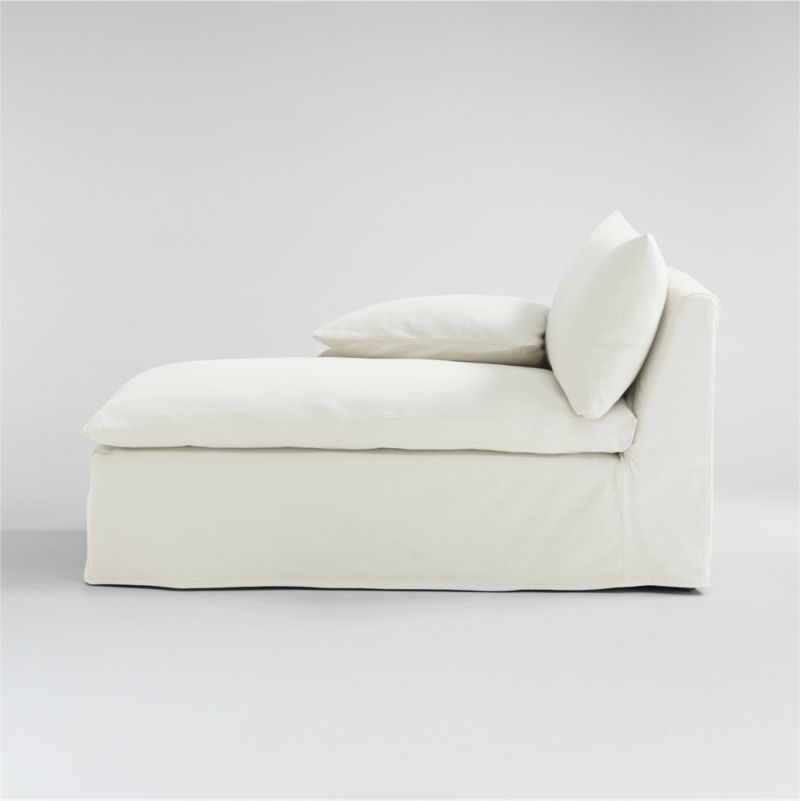 Ever Slipcovered Left-Arm Chaise - image 2 of 6