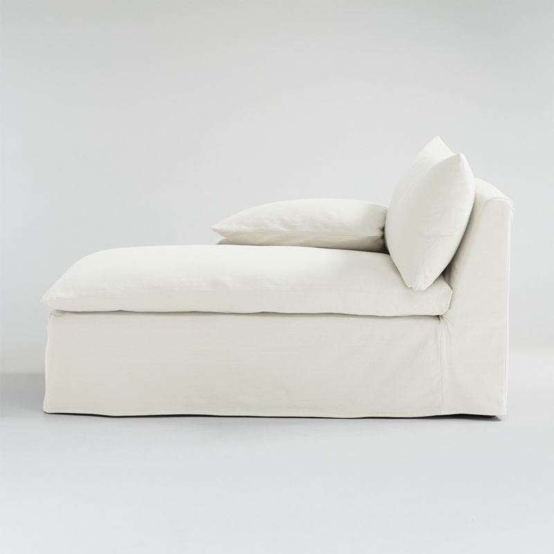 Ever Slipcovered Left-Arm Chaise - image 0 of 6