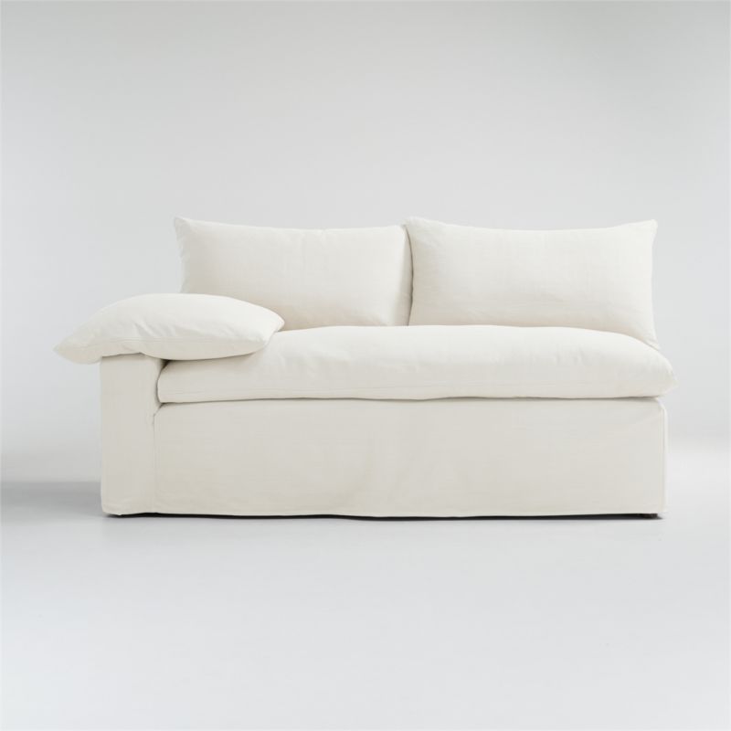 Ever Slipcovered Left-Arm Sofa - image 2 of 5