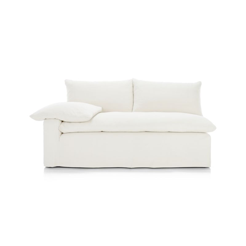 Ever Slipcovered Left-Arm Sofa - image 5 of 5