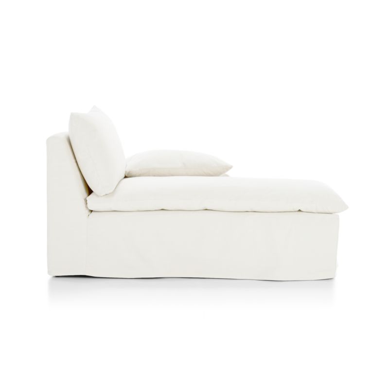 Ever Slipcovered Right-Arm Chaise - image 3 of 6