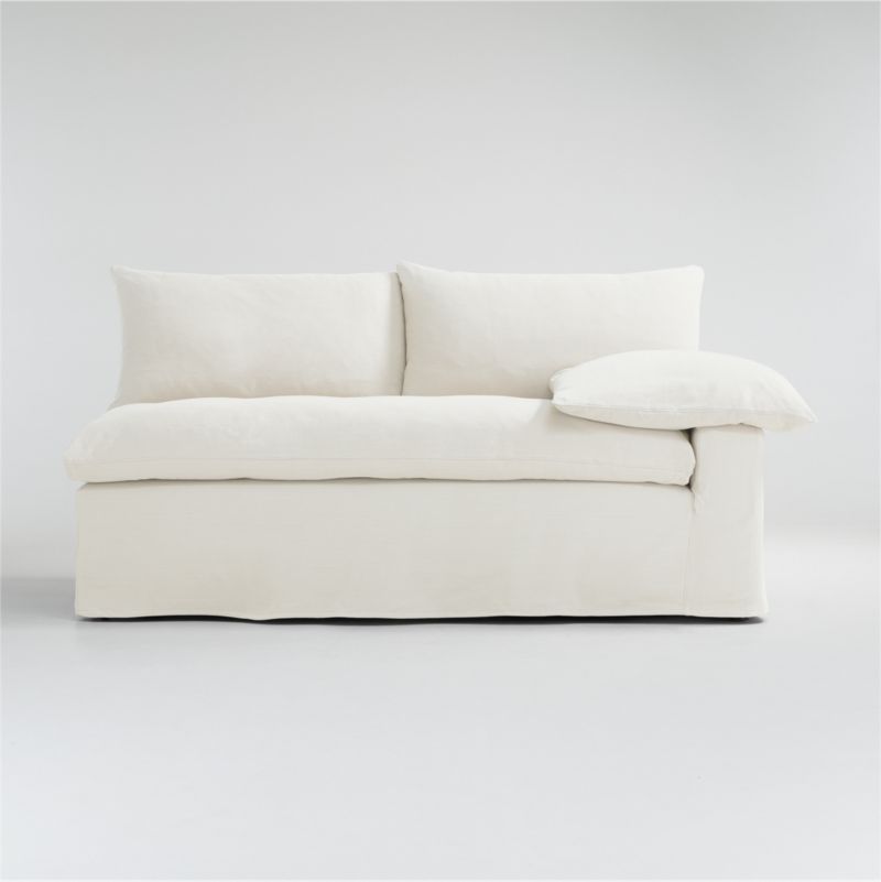 Ever Slipcovered Right-Arm Sofa - image 2 of 7