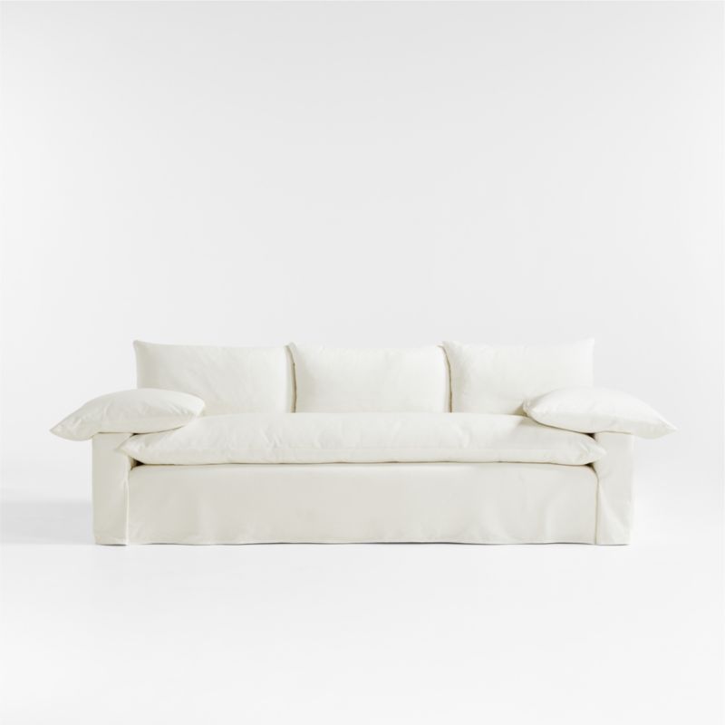 Ever Slipcovered Grande Sofa by Leanne Ford - image 0 of 11