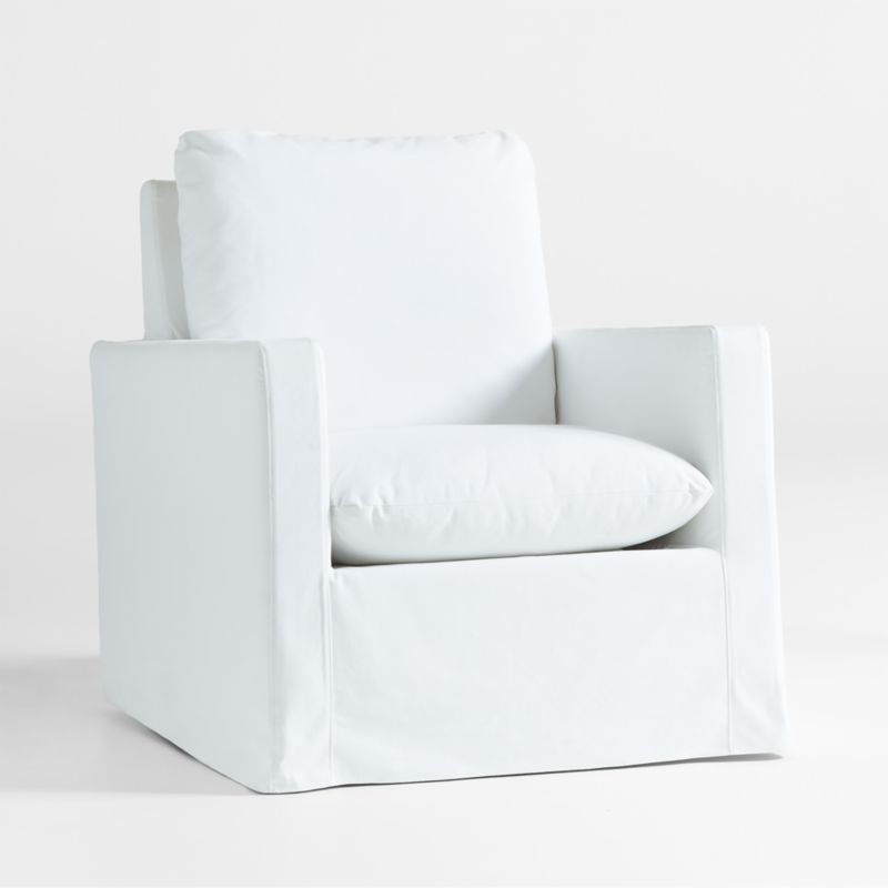 Gray and white glider chair hotsell