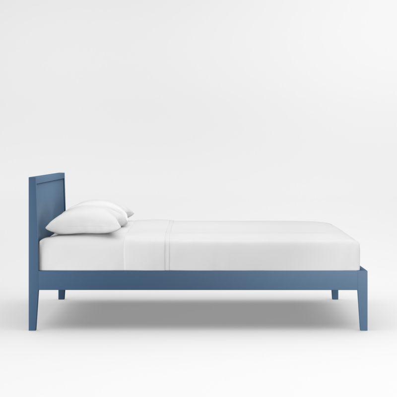 Ever Simple Slate Blue Wood Kids Full Bed - image 9 of 10