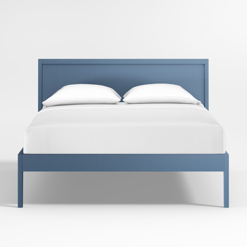 Ever Simple Slate Blue Wood Kids Full Bed - image 8 of 10