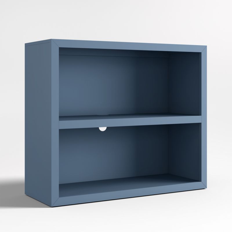 Ever Simple Modular Slate Blue Wood Kids Bookcase - image 3 of 6